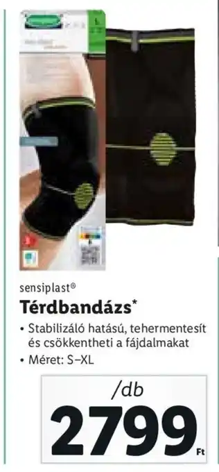 sensiplast Térdbandázs 1 db
