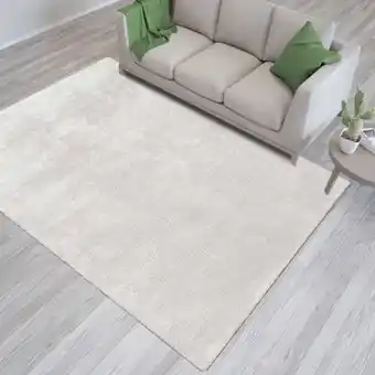 Bonu Csúszásmentes puha shaggy szőnyeg krémszínű szélesség_ 80 cm | hosszúság_ 150 cm ajánlat