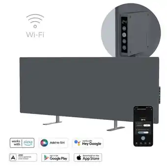 Aeno premium eco smart heater agh5s szürke