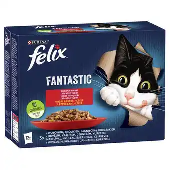 Rossmann Felix fantastic házias válogatás aszpikban nedves macskaeledel 12 x 85 g - 1020 g ajánlat