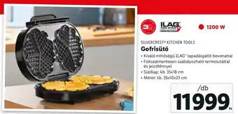 Lidl SILVERCREST KITCHEN TOOLS Gofrisütő 1 db ajánlat