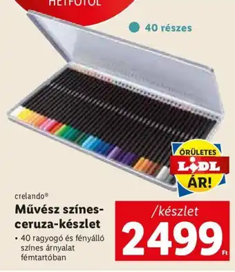 crelando Művész színes-ceruza-készlet