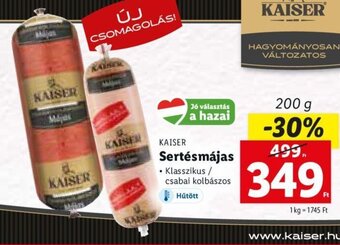 KAISER Sertésmájas 200 g