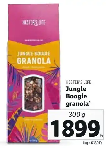 HESTER'S LIFE Jungle Boogie granola 300 g