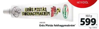 Lidl UNIVER Erős Pistás fokhagymakrém 160 g ajánlat