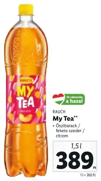 Lidl RAUCH My Tea 1,5 l ajánlat