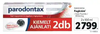 Lidl PARODONTAX Fogkrém 2 x 100 ml ajánlat