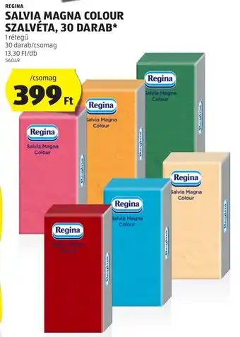 ALDI REGINA SALVIA MAGNA COLOUR SZALVÉTA 30 db ajánlat