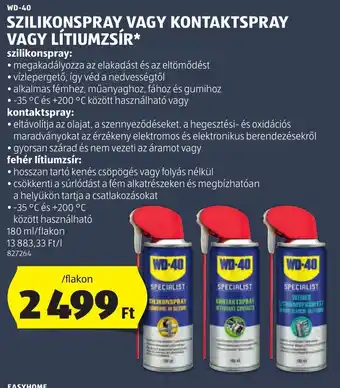 WD-40 SZILIKONSPRAY stb. 180 ml