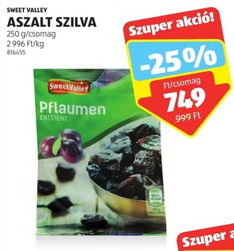 ALDI SWEET VALLEY ASZALT SZILVA 250 g ajánlat