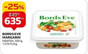 Auchan BORDS EVE MARGARIN 500 g ajánlat
