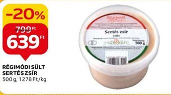 Auchan RÉGIMÓDI SÜLT SERTÉS ZSÍR 500 g ajánlat