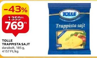 Auchan TOLLE TRAPPISTA SAJT 185 g ajánlat