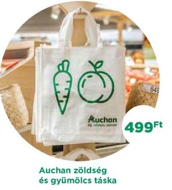 Auchan Auchan zöldség és gyümölcs táska 1 db ajánlat