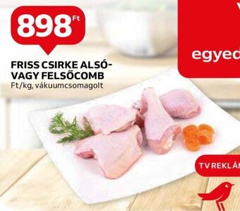 Auchan FRISS CSIRKE ALSÓ-VAGY FELSŐCOMB 1 kg ajánlat