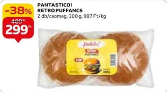 Auchan PANTASTICO! RETRO PUFFANCS 2 db ajánlat