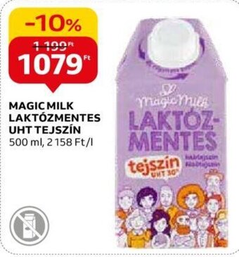 Auchan MAGIC MILK LAKTÓZMENTES UHT TEJSZÍN 500 ml ajánlat
