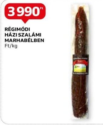 RÉGIMÓDI HÁZI SZALÁMI MARHABÉLBEN 1 kg