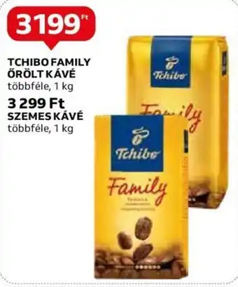 Auchan TCHIBO FAMILY ŐRÖLT KÁVÉ 1 kg ajánlat