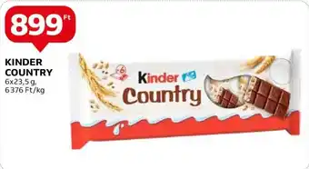 Auchan KINDER COUNTRY 6 x 23,5 g ajánlat