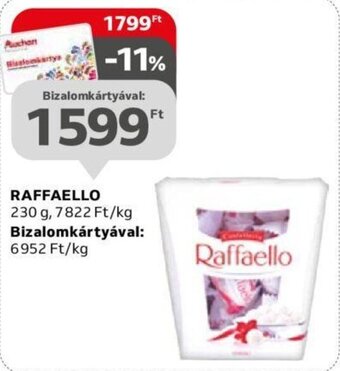 Auchan RAFFAELLO 230 g ajánlat