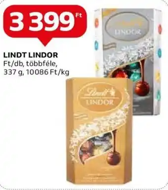Auchan LINDT LINDOR 337 g ajánlat