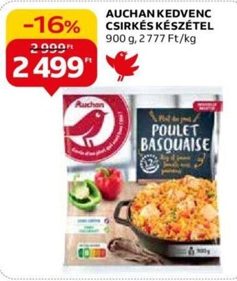 Auchan AUCHAN KEDVENC CSIRKÉS KÉSZÉTEL 900 g ajánlat