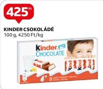 Auchan KINDER CSOKOLÁDÉ 100 g ajánlat