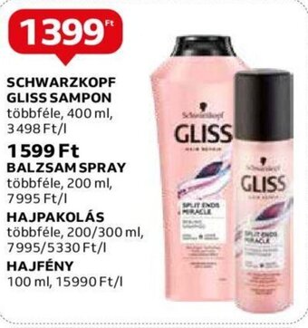 SCHWARZKOPF GLISS SAMPON 400 ml