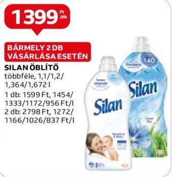 Auchan SILAN ÖBLÍTŐ 1,1 - 1,672 l ajánlat