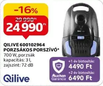 QILIVE 600102964 PORZSÁKOS PORSZÍVÓ 1 db