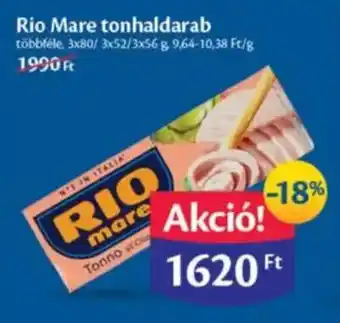 Rio Mare tonhaldarab 3 x 80 / 3 x 52 / 3 x 56 g