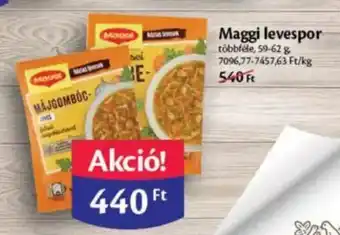 EcoFamily Maggi levespor 59 - 62 g ajánlat