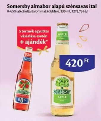 Somersby almabor alapú szénsavas ital 330 ml