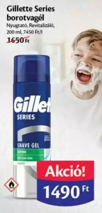 EcoFamily Gillette Series borotvagél 200 ml ajánlat