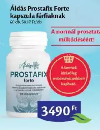 Áldás Prostafix Forte kapszula férfiaknak 60 db
