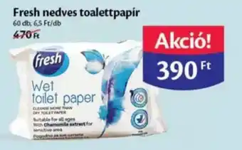EcoFamily Fresh nedves toalettpapír 60 db ajánlat