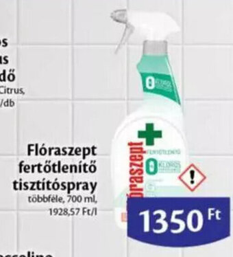 Flóraszept fertőtlenítő tisztítóspray 700 ml