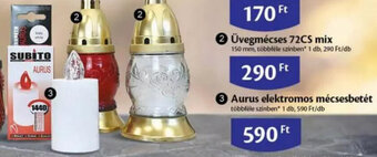 Aurus elektromos mécsesbetét 1 db