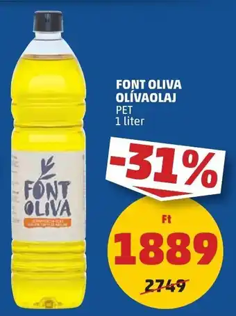PENNY FONT OLIVA OLÍVAOLAJ 1 l ajánlat