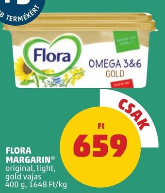 PENNY FLORA MARGARIN 400 g ajánlat