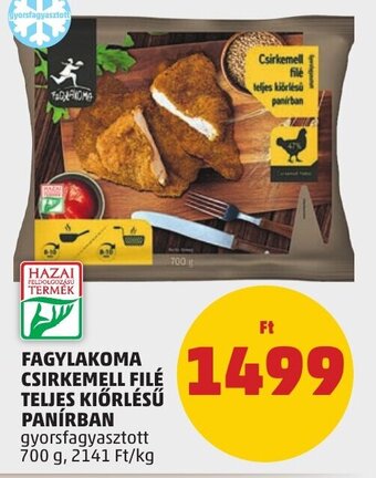 PENNY FAGYLAKOMA CSIRKEMELL FILÉ 700 g ajánlat