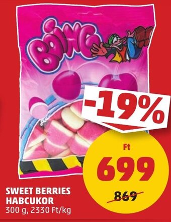 PENNY SWEET BERRIES HABCUKOR 300 g ajánlat