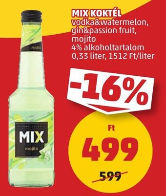 PENNY MIX KOKTÉL 0,33 l ajánlat