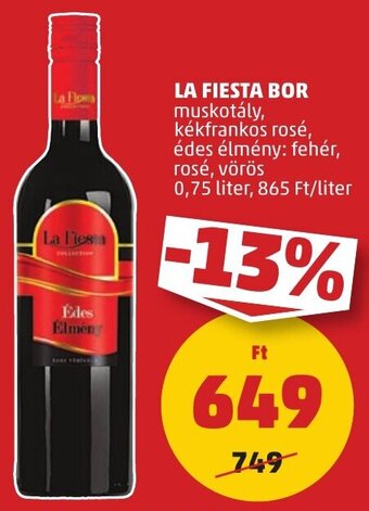 PENNY LA FIESTA BOR 0,75 l ajánlat