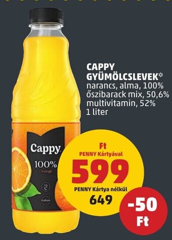 PENNY CAPPY GYÜMÖLCSLEVEK 1 l ajánlat