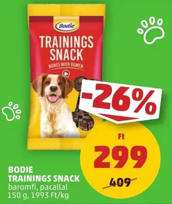 BODIE TRAININGS SNACK 150 g