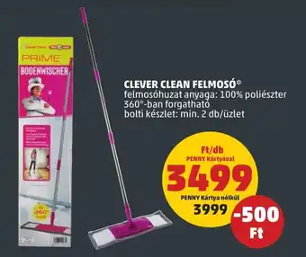 PENNY CLEVER CLEAN FELMOSÓ 1 db ajánlat