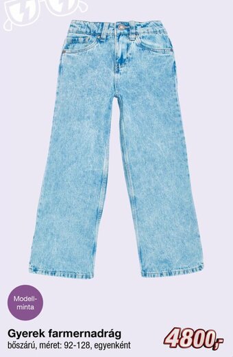 Kik Gyerek farmernadrág 1 db ajánlat