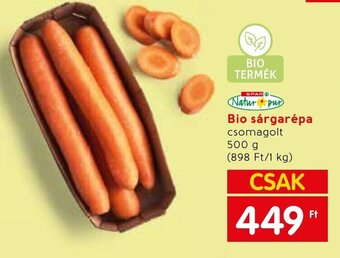 Spar Bio sárgarépa 500 g ajánlat